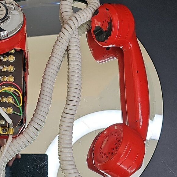 Automatic Electric 1953 Rotary Vintage Telephone Space Saving Design Canada - Picture 10 of 14